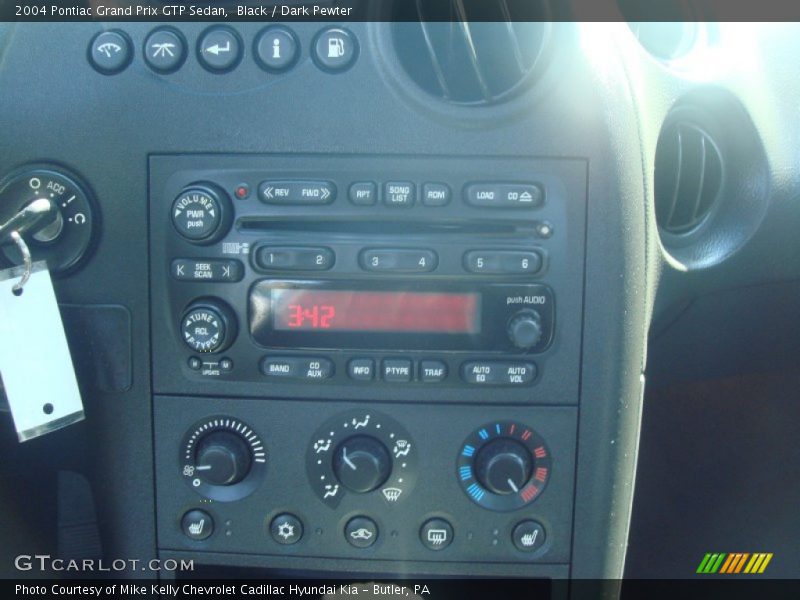 Black / Dark Pewter 2004 Pontiac Grand Prix GTP Sedan