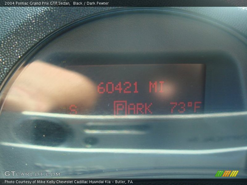 Black / Dark Pewter 2004 Pontiac Grand Prix GTP Sedan