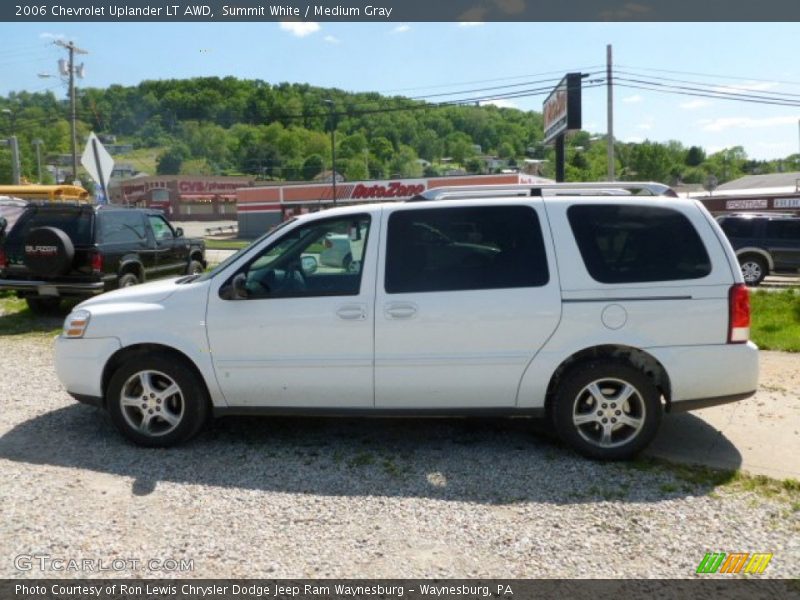 Summit White / Medium Gray 2006 Chevrolet Uplander LT AWD