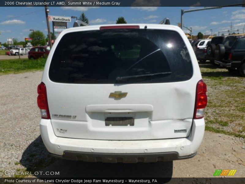 Summit White / Medium Gray 2006 Chevrolet Uplander LT AWD