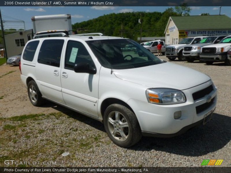 Summit White / Medium Gray 2006 Chevrolet Uplander LT AWD
