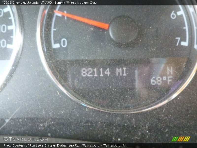Summit White / Medium Gray 2006 Chevrolet Uplander LT AWD