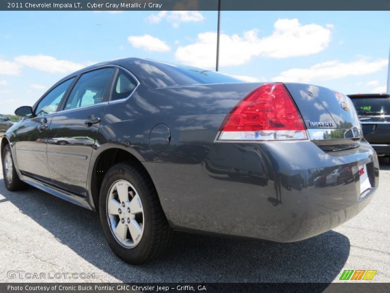 Cyber Gray Metallic / Gray 2011 Chevrolet Impala LT