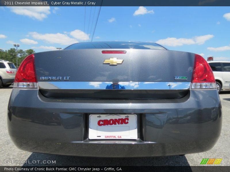 Cyber Gray Metallic / Gray 2011 Chevrolet Impala LT