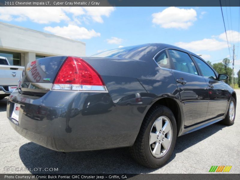 Cyber Gray Metallic / Gray 2011 Chevrolet Impala LT