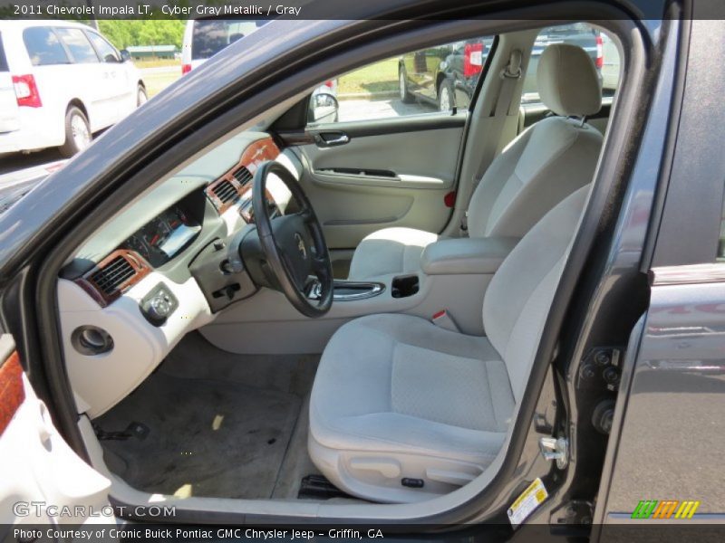 Cyber Gray Metallic / Gray 2011 Chevrolet Impala LT