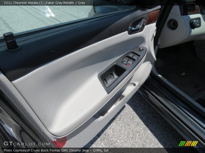 Cyber Gray Metallic / Gray 2011 Chevrolet Impala LT