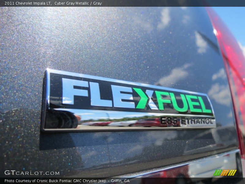 Cyber Gray Metallic / Gray 2011 Chevrolet Impala LT