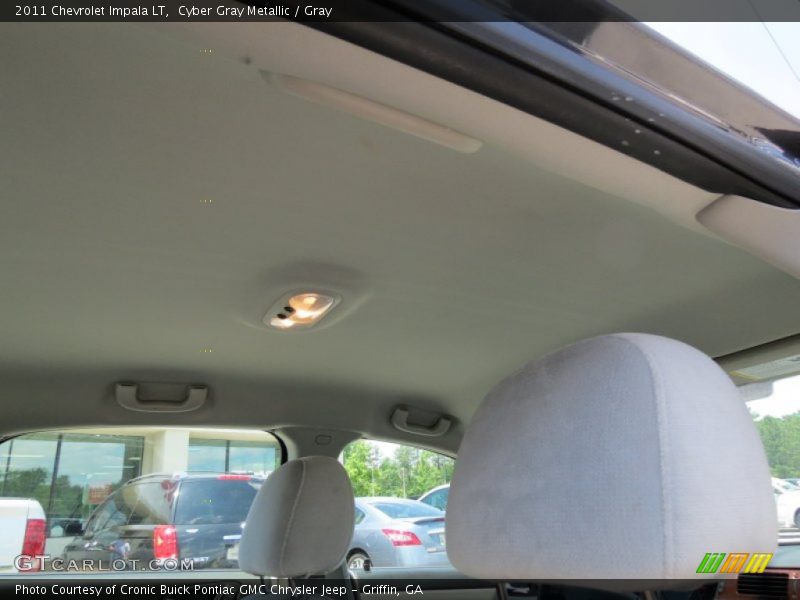 Cyber Gray Metallic / Gray 2011 Chevrolet Impala LT
