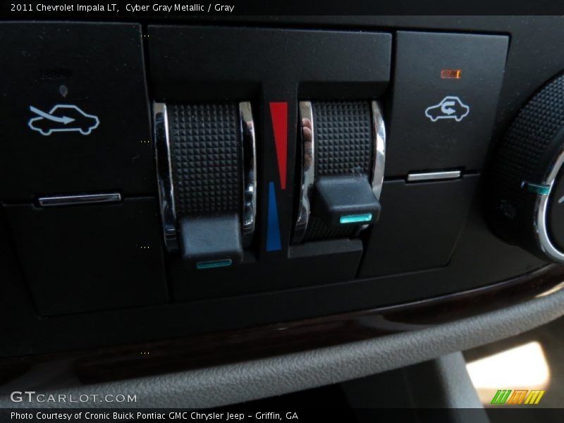 Cyber Gray Metallic / Gray 2011 Chevrolet Impala LT