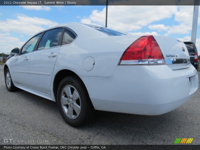Summit White / Ebony 2011 Chevrolet Impala LT