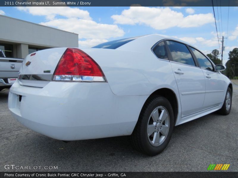 Summit White / Ebony 2011 Chevrolet Impala LT