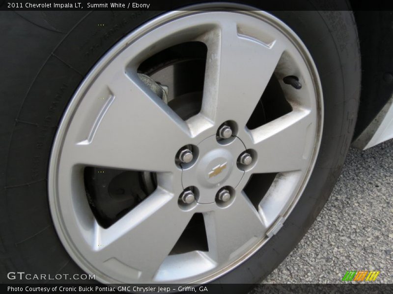 Summit White / Ebony 2011 Chevrolet Impala LT