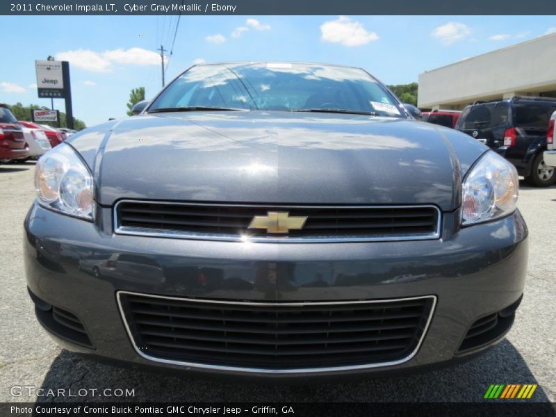 Cyber Gray Metallic / Ebony 2011 Chevrolet Impala LT