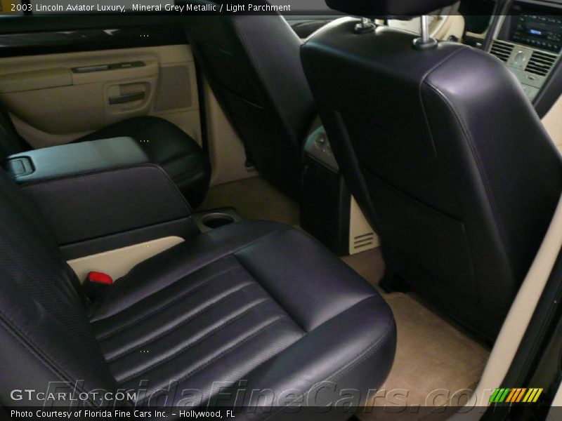Mineral Grey Metallic / Light Parchment 2003 Lincoln Aviator Luxury