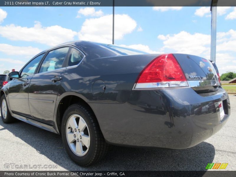 Cyber Gray Metallic / Ebony 2011 Chevrolet Impala LT