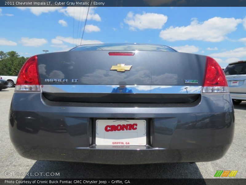 Cyber Gray Metallic / Ebony 2011 Chevrolet Impala LT