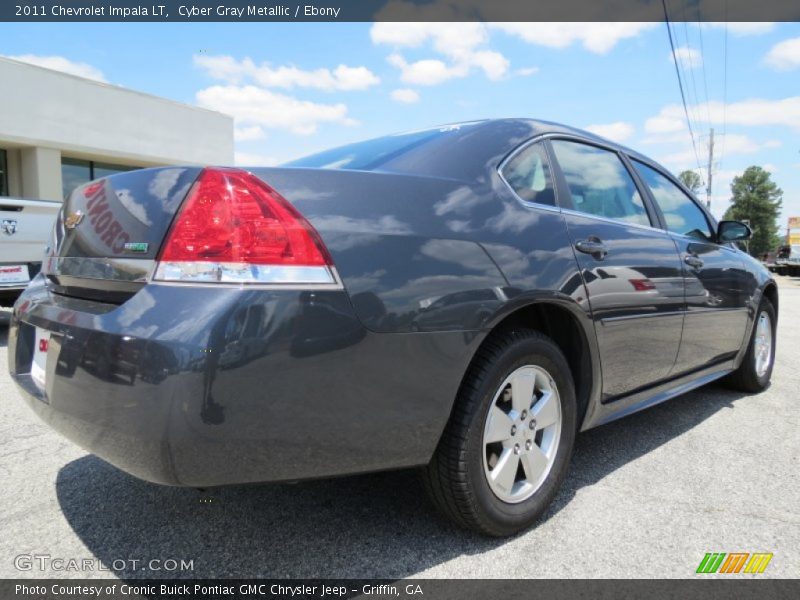 Cyber Gray Metallic / Ebony 2011 Chevrolet Impala LT