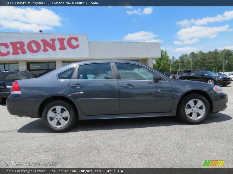 Cyber Gray Metallic / Ebony 2011 Chevrolet Impala LT