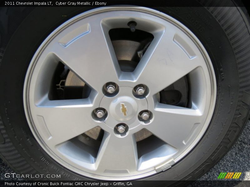 Cyber Gray Metallic / Ebony 2011 Chevrolet Impala LT