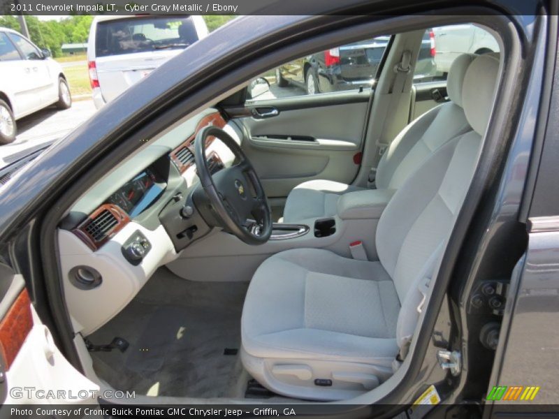 Cyber Gray Metallic / Ebony 2011 Chevrolet Impala LT