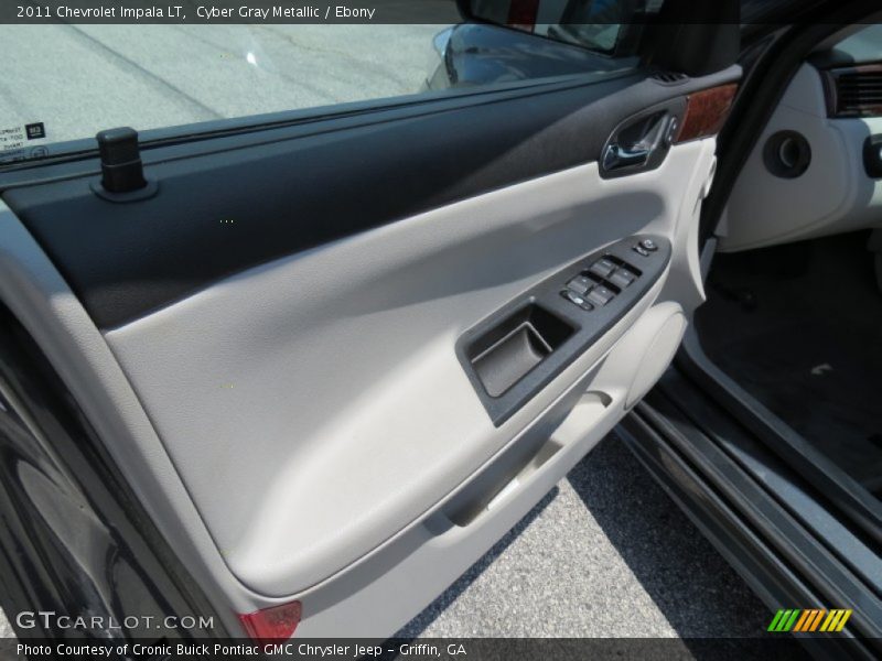 Cyber Gray Metallic / Ebony 2011 Chevrolet Impala LT