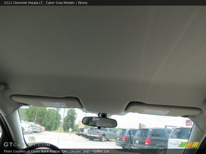 Cyber Gray Metallic / Ebony 2011 Chevrolet Impala LT