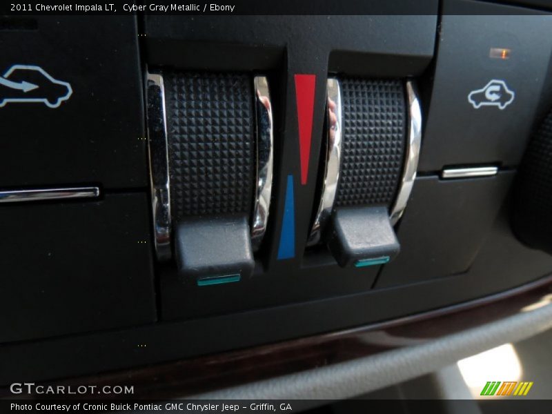 Cyber Gray Metallic / Ebony 2011 Chevrolet Impala LT