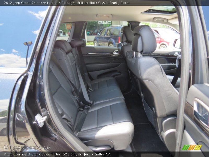 Brilliant Black Crystal Pearl / Black 2012 Jeep Grand Cherokee Laredo X Package