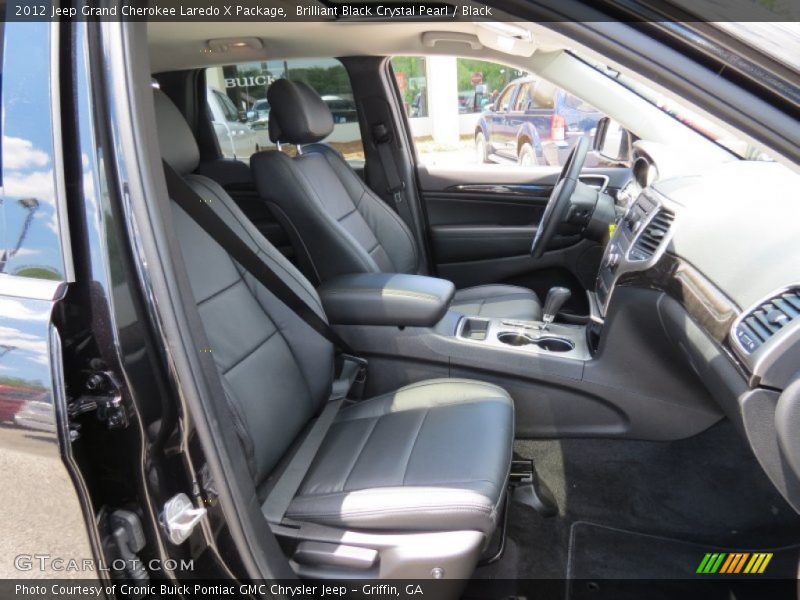 Brilliant Black Crystal Pearl / Black 2012 Jeep Grand Cherokee Laredo X Package
