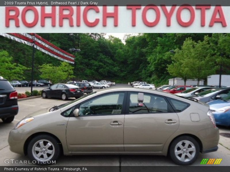 Driftwood Pearl / Dark Gray 2009 Toyota Prius Hybrid