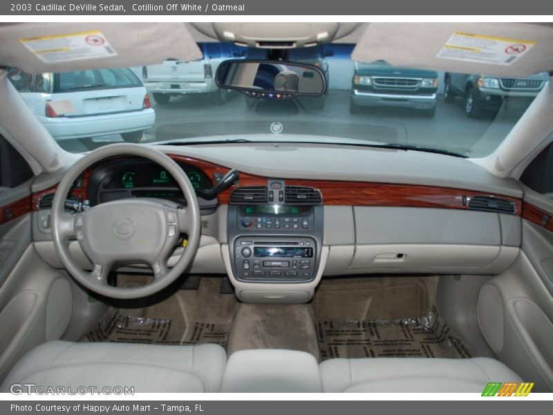 Cotillion Off White / Oatmeal 2003 Cadillac DeVille Sedan