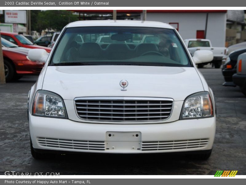 Cotillion Off White / Oatmeal 2003 Cadillac DeVille Sedan