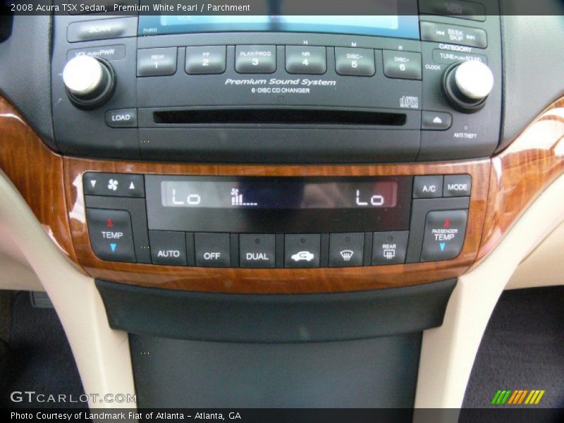 Premium White Pearl / Parchment 2008 Acura TSX Sedan