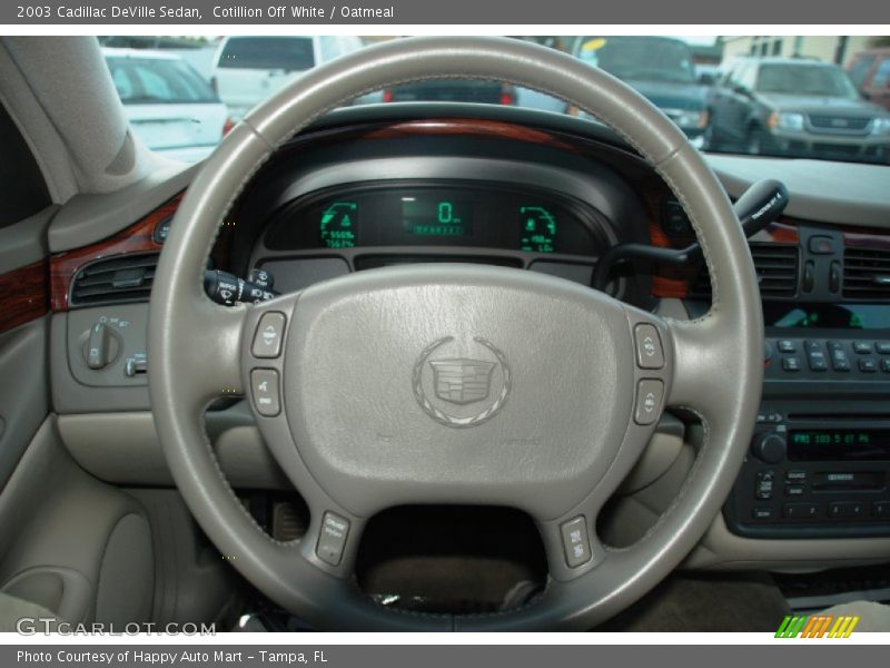 Cotillion Off White / Oatmeal 2003 Cadillac DeVille Sedan