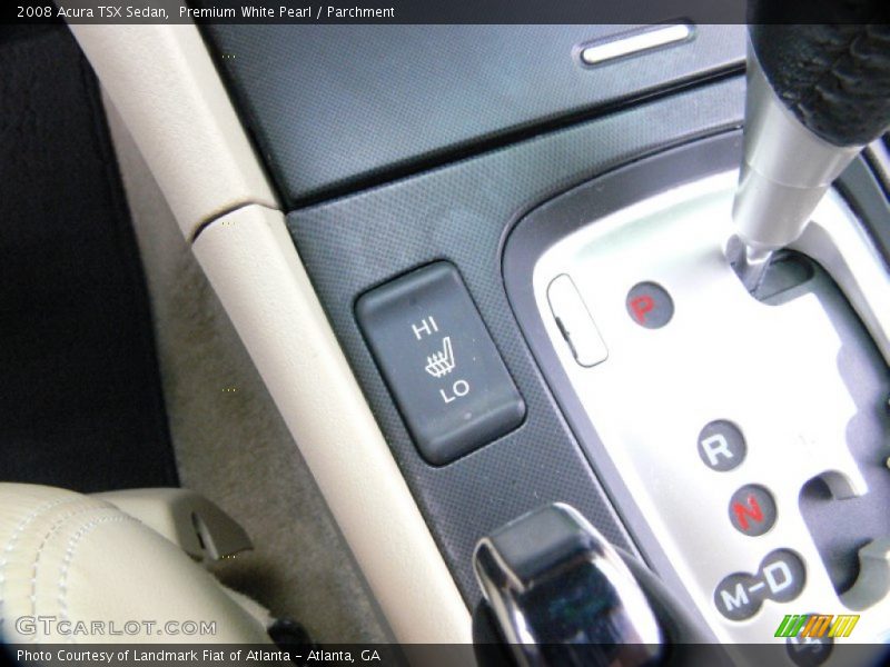 Premium White Pearl / Parchment 2008 Acura TSX Sedan