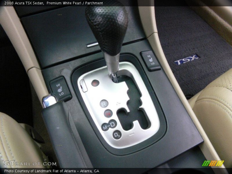 Premium White Pearl / Parchment 2008 Acura TSX Sedan