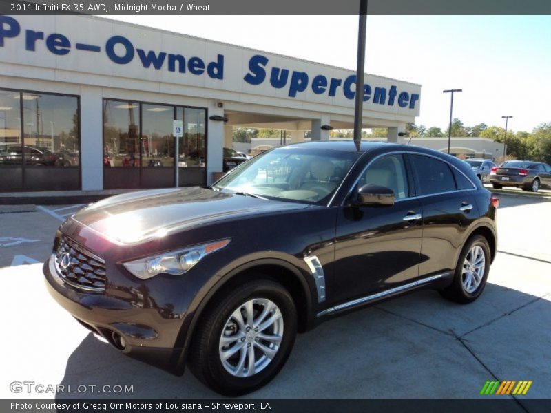 Midnight Mocha / Wheat 2011 Infiniti FX 35 AWD