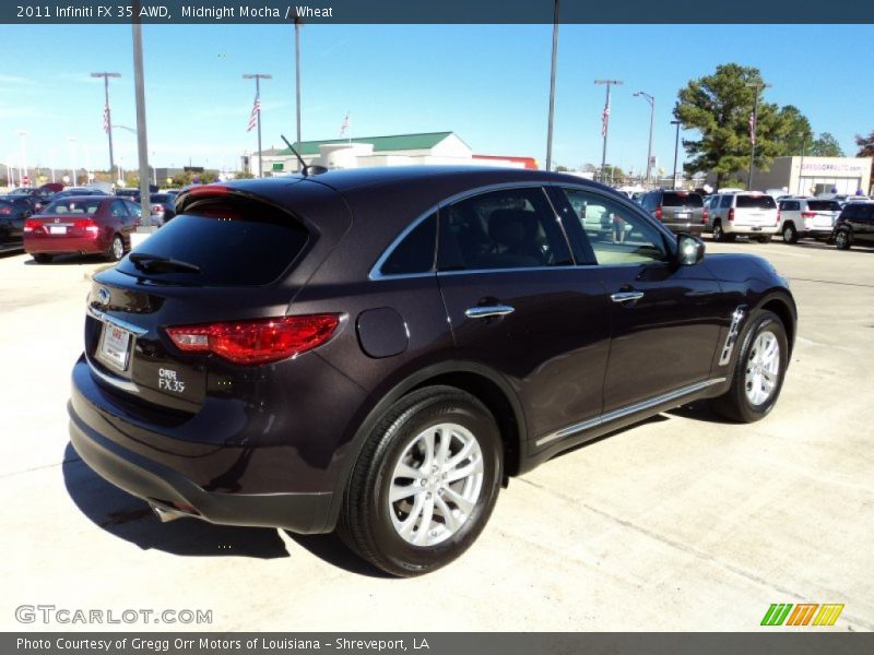 Midnight Mocha / Wheat 2011 Infiniti FX 35 AWD