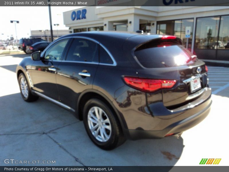 Midnight Mocha / Wheat 2011 Infiniti FX 35 AWD