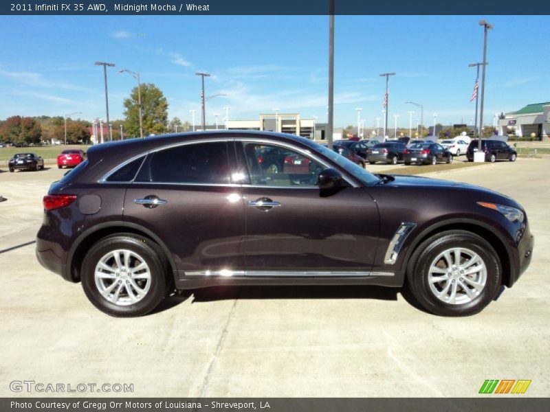 Midnight Mocha / Wheat 2011 Infiniti FX 35 AWD