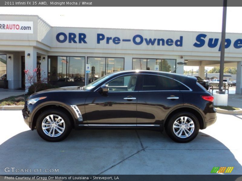 Midnight Mocha / Wheat 2011 Infiniti FX 35 AWD