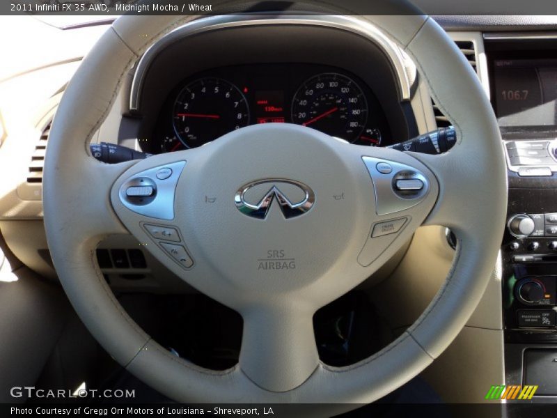 Midnight Mocha / Wheat 2011 Infiniti FX 35 AWD