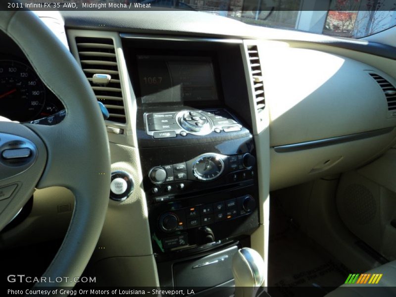 Midnight Mocha / Wheat 2011 Infiniti FX 35 AWD
