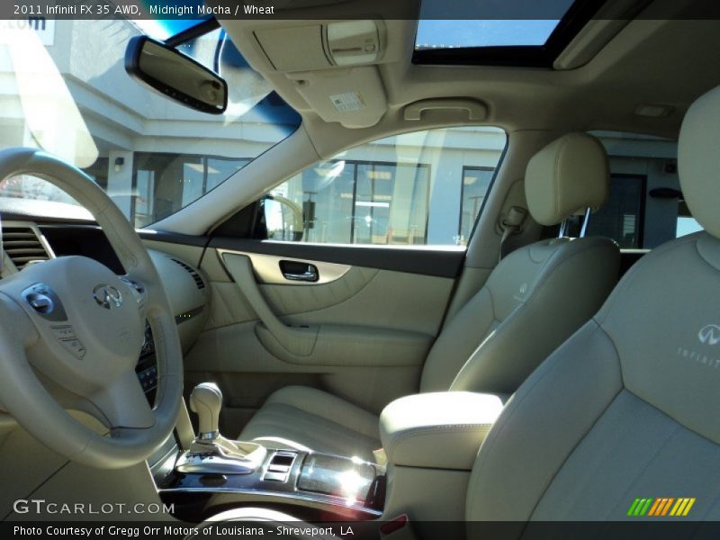 Midnight Mocha / Wheat 2011 Infiniti FX 35 AWD