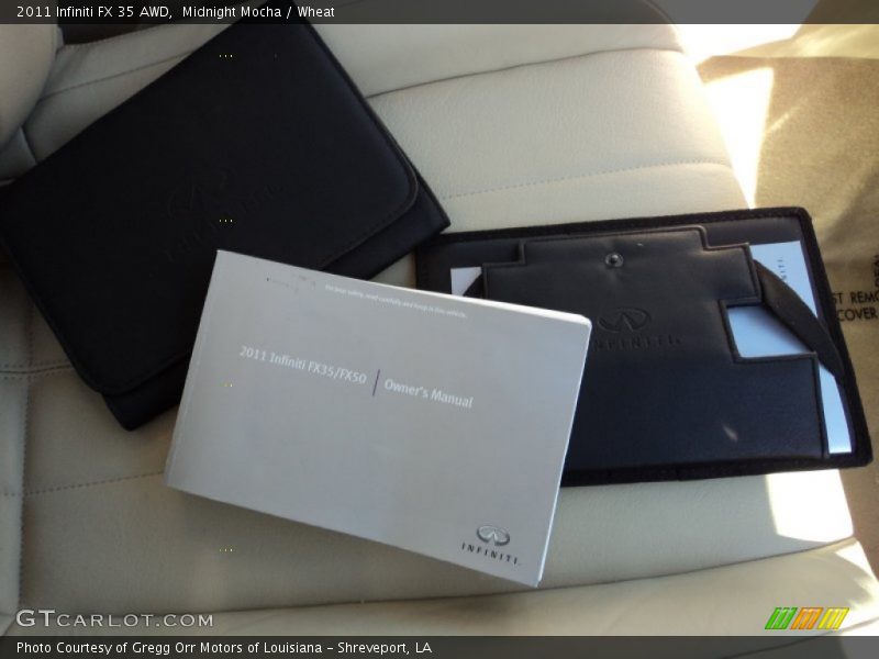 Midnight Mocha / Wheat 2011 Infiniti FX 35 AWD