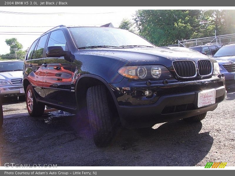 Jet Black / Black 2004 BMW X5 3.0i
