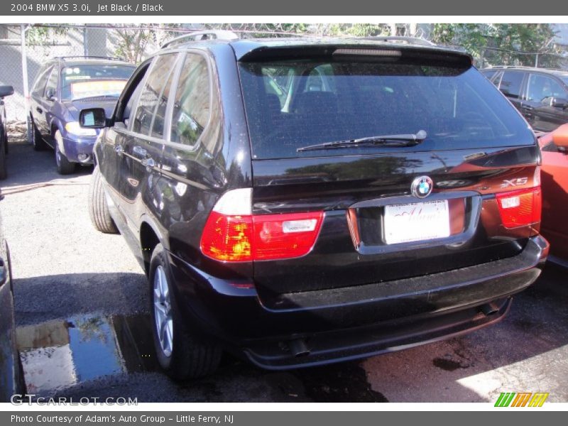 Jet Black / Black 2004 BMW X5 3.0i