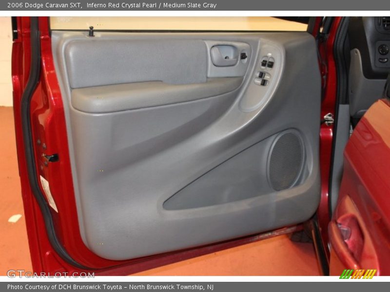 Inferno Red Crystal Pearl / Medium Slate Gray 2006 Dodge Caravan SXT