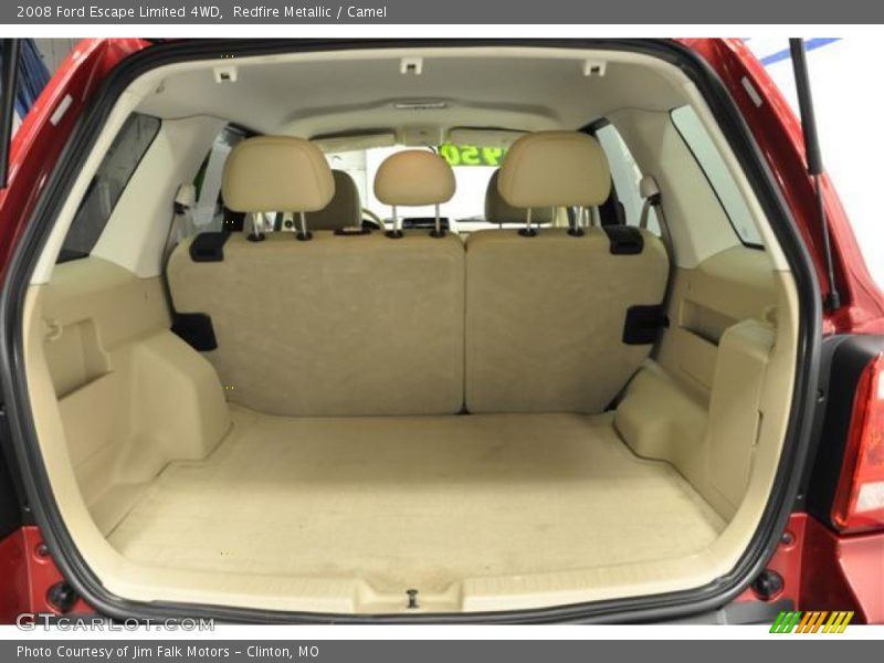 Redfire Metallic / Camel 2008 Ford Escape Limited 4WD